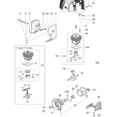 ORIGINAL EMAK SCREW 3860096R