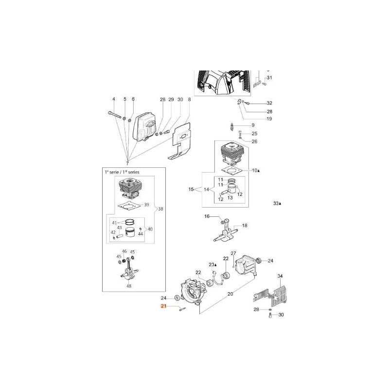 ORIGINAL EMAK SCREW 3860096R