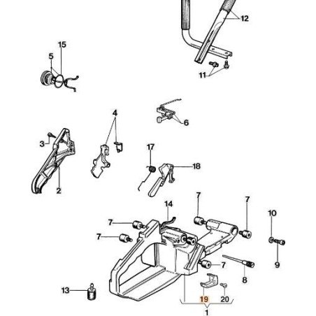 PROTEZIONE ORIGINALE EMAK 50200030R | Newgardenstore.eu
