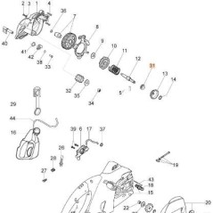 VITE SENZA FINE ORIGINALE EMAK 51020078R | Newgardenstore.eu