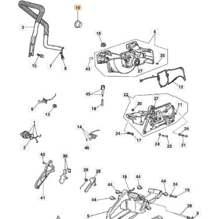 BOUCHON DE RÉSERVOIR ORIGINAL EMAK 52022079R | Newgardenstore.eu