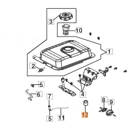 TUBE EMAK ORIGINAL L66150586 | Newgardenstore.eu