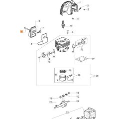 VIS EMAK ORIGINALE 3901063R | Newgardenstore.eu