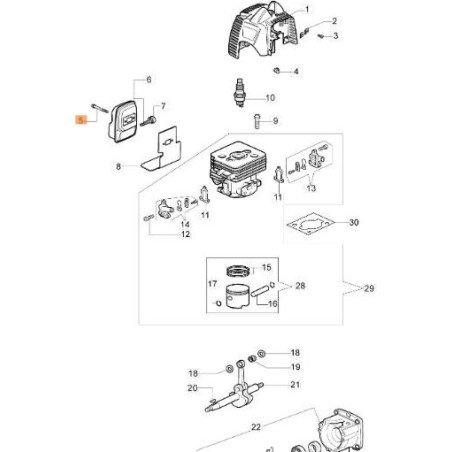 VIS EMAK ORIGINALE 3901063R | Newgardenstore.eu