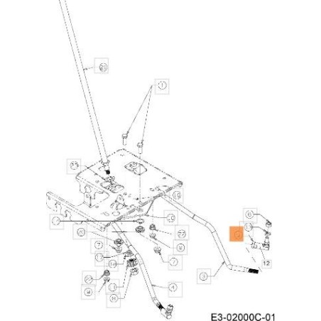 ORIGINAL EMAK MUTTER C7120240 | Newgardenstore.eu