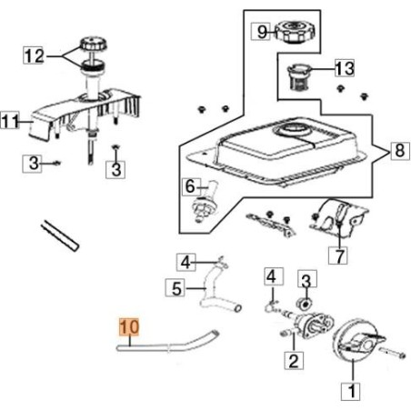 TUBO EMAK ORIGINAL L66150515 | Newgardenstore.eu