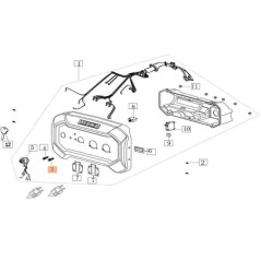 TERMINAL NEGATIVO ORIGINAL EMAK L66152190 | Newgardenstore.eu