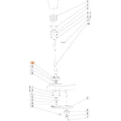 TORNILLO ORIGINAL EMAK SGN309503512 | Newgardenstore.eu