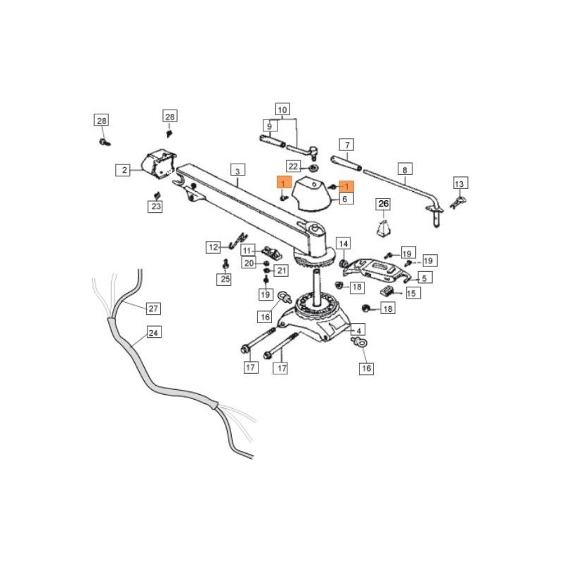 ORIGINAL EMAK SCHRAUBE 3960052R