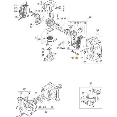 TORNILLO EMAK ORIGINAL 3801012R | Newgardenstore.eu
