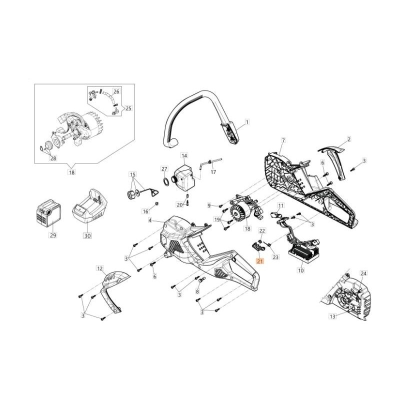 ACCEL. LEVER ON/OFF RO EF 2013 ORIGINAL EMAK 54050072R