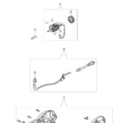 850 WATT TRIMMER GETRIEBEGELENK (2ER-PACK) ORIGINAL EMAK 60030008R | Newgardenstore.eu