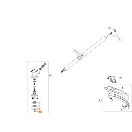 ORIGINAL EMAK MUTTER BF000007R | Newgardenstore.eu