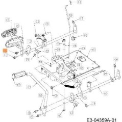 ORIGINAL EMAK SCREW C7100607