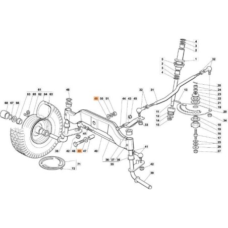 ARANDELA EMAK ORIGINAL G112521390E0 | Newgardenstore.eu