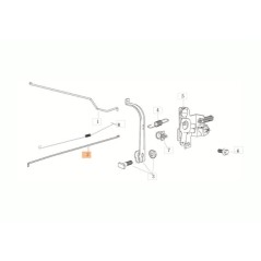 ASTA ACCELERATORE ORIGINALE EMAK L66151559