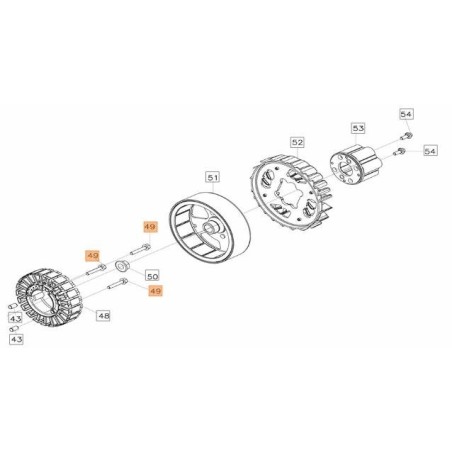 ORIGINAL EMAK SCREW L66152527 | Newgardenstore.eu