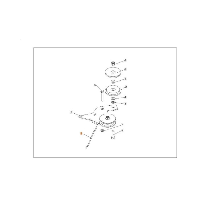 ORIGINAL EMAK LEVER CONNECTION ROD PB0305000002