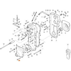 VITE TE FLANG.ZIGR. 8.8 M 6X45 DIN 6921 ZNB ORIGINALE EMAK 3906046 | Newgardenstore.eu