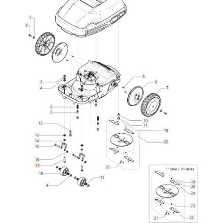 TORNILLO EMAK ORIGINAL AK700493 | Newgardenstore.eu