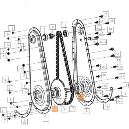 PARAOLIO ORIGINALE EMAK L66151106 | Newgardenstore.eu