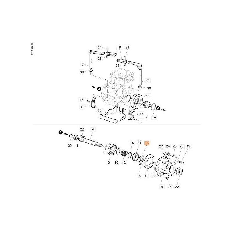 ORIGINAL EMAK SEAL RING YN0209720