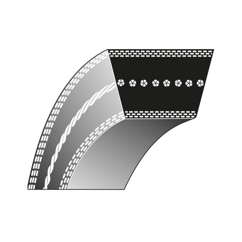 Correa trapezoidal para cortadora de césped 610-358 KYNAST