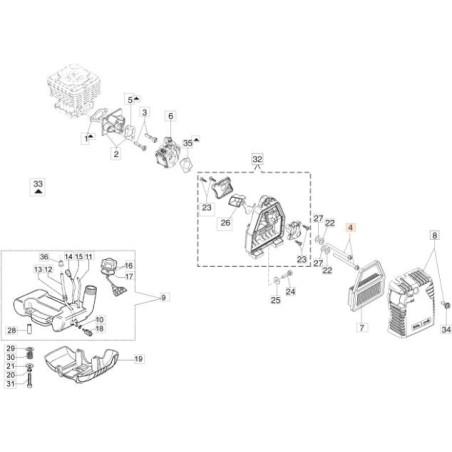 VIS EMAK ORIGINALE 3891067R | Newgardenstore.eu