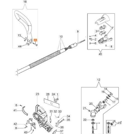 TORNILLO EMAK ORIGINAL 3910019 | Newgardenstore.eu