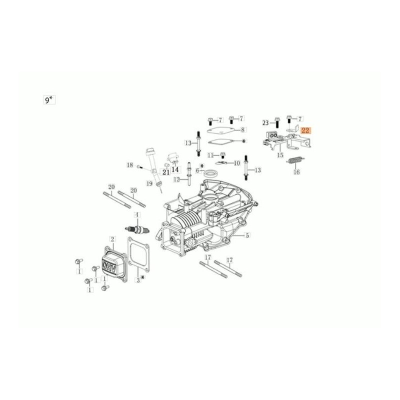 SUPPORT EMAK ORIGINAL L66151536