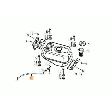 TUBE EMAK ORIGINAL L66151881 | Newgardenstore.eu