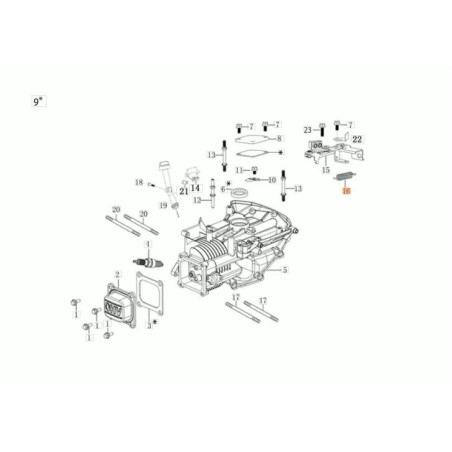 RESSORT EMAK ORIGINAL L66151531 | Newgardenstore.eu