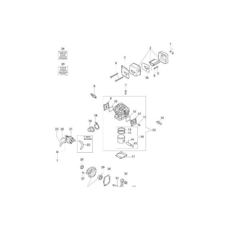 TORNILLO EMAK ORIGINAL 50070032R