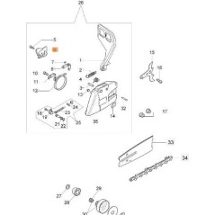 TÔLE EMAK ORIGINALE 50070124AR | Newgardenstore.eu