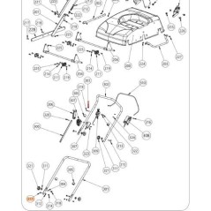 TORNILLO ORIGINAL EMAK KVK300010815 | Newgardenstore.eu