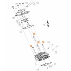 TORNILLO EMAK ORIGINAL L66152475 | Newgardenstore.eu