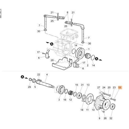TORNILLO ORIGINAL EMAK YN6262200 | Newgardenstore.eu