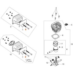 ORIGINAL EMAK SCREW 50310060R