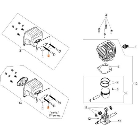VIS EMAK ORIGINALE 50310060R | Newgardenstore.eu