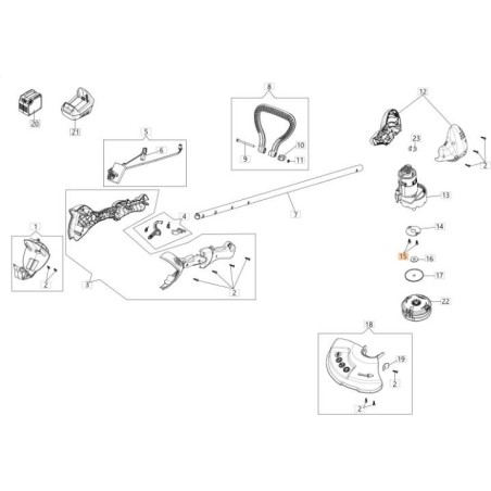 VIS EMAK ORIGINALE 3893013R | Newgardenstore.eu