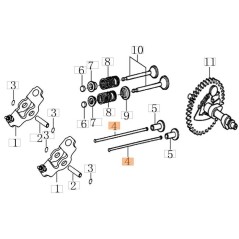 ORIGINAL EMAK BALANCE ROD L66152242