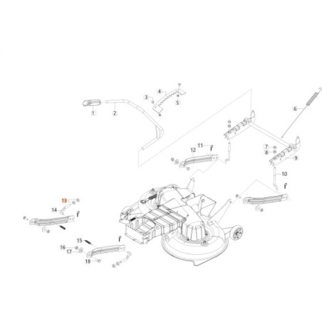 ORIGINAL EMAK MUTTER AK703808 | Newgardenstore.eu