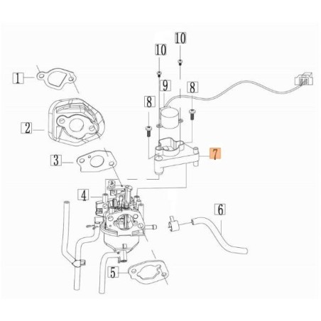 SUPPORT EMAK ORIGINAL L66152642 | Newgardenstore.eu
