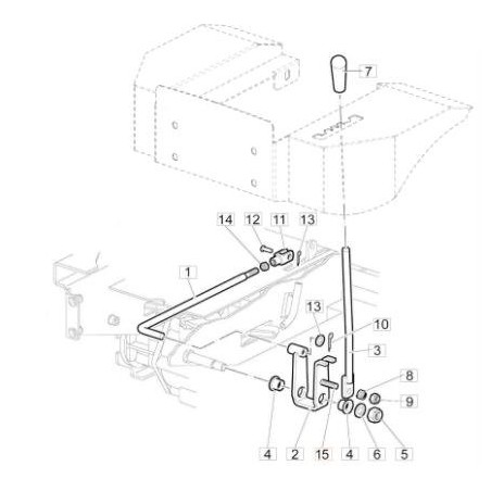 TORNILLO ORIGINAL EMAK 322000001R | Newgardenstore.eu