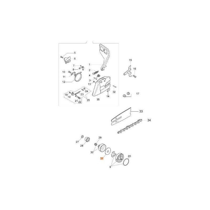 ORIGINAL EMAK-UNTERLEGSCHEIBE 375100012AR