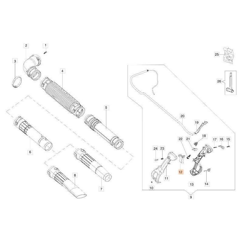 ACCÉLÉRATEUR EMAK ORIGINAL 56550186AR