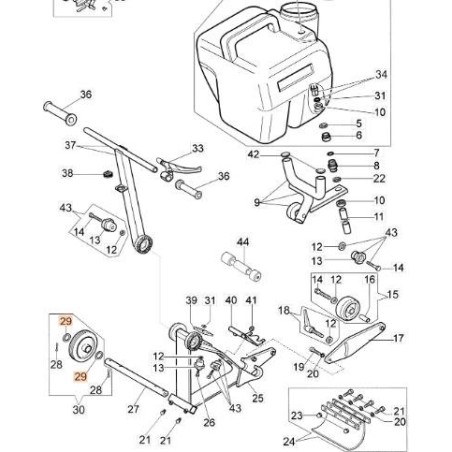 RONDELLA ORIGINALE EMAK 3916020 | Newgardenstore.eu