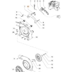 ACCÉLÉRATEUR EMAK ORIGINAL 56550023AR | Newgardenstore.eu