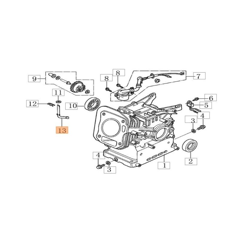 LEVA REGOLATORE ORIGINALE EMAK L66152103