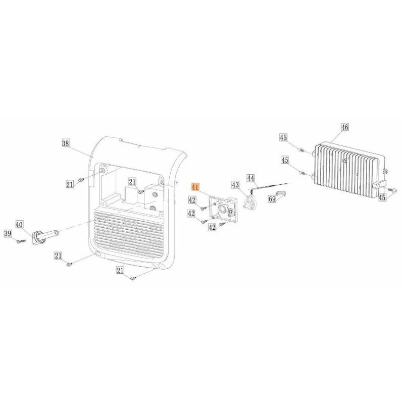 ORIGINAL EMAK SWITCH SUPPORT L66152540